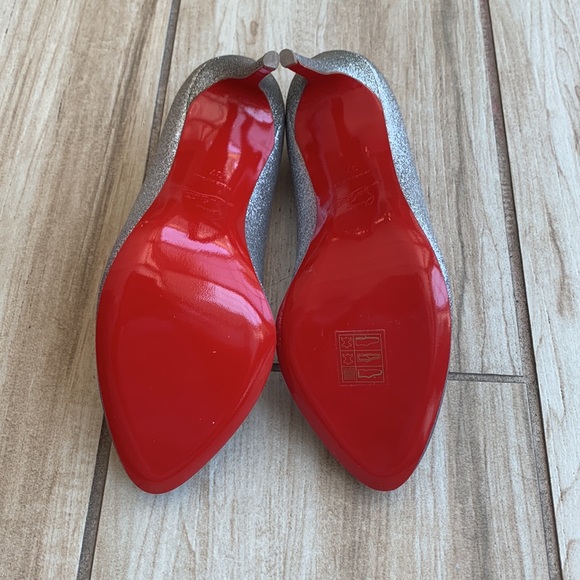 Christian Louboutin Sparkly Purple Silver Ombré pumps - Picture 6 of 8